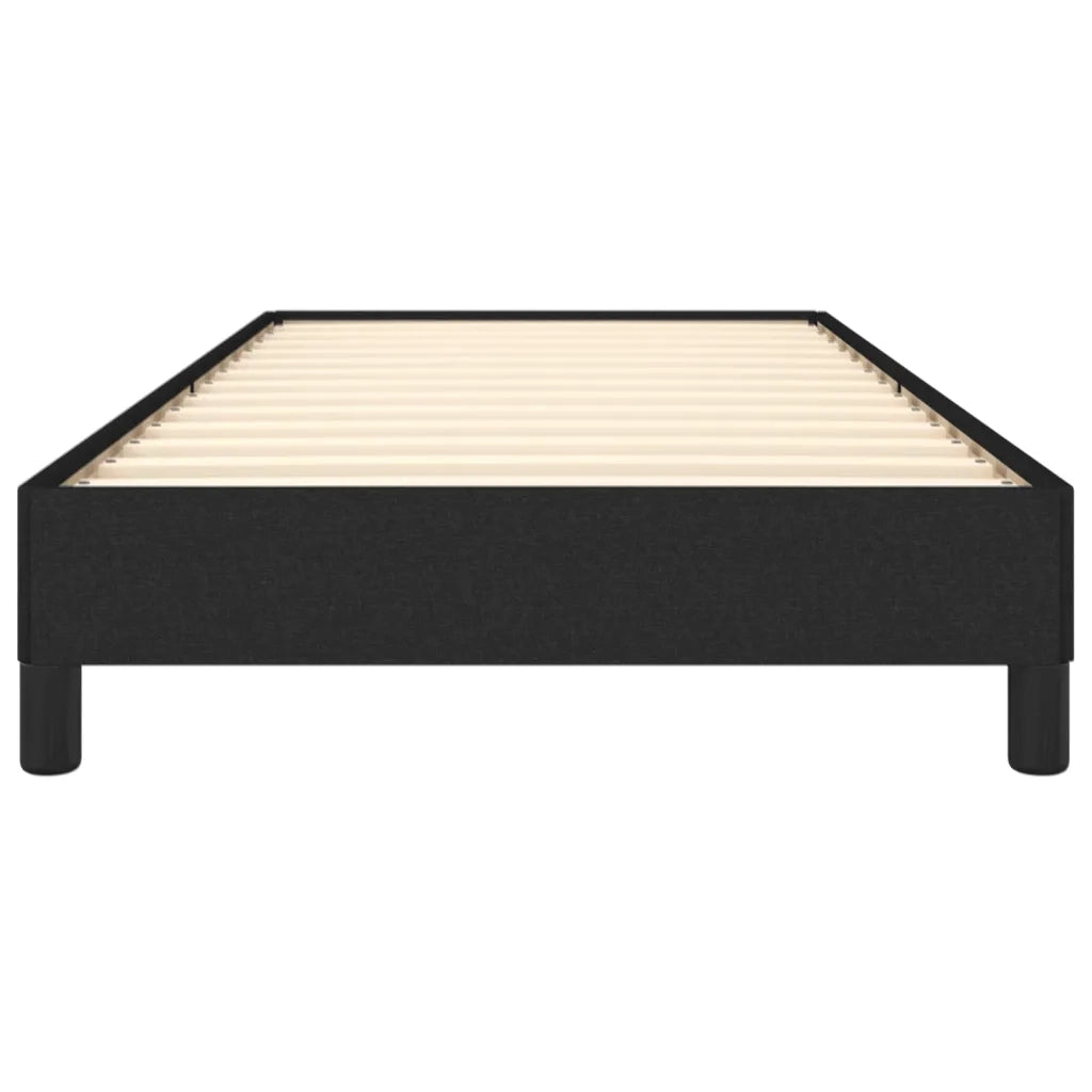 Giroletto senza Materasso Nero 80x200 cm Tessuto 346674
