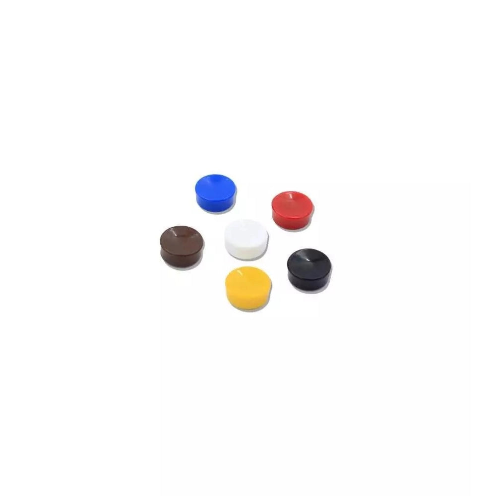SET 4 MAGNETI COLORATI 25MM PER LAVAGNE
