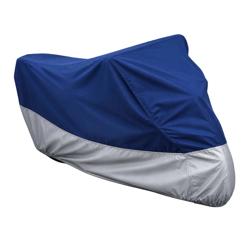 Copertura di Protezione per Moto in Tessuto Oxford 245x105x125cm Blu Avizar