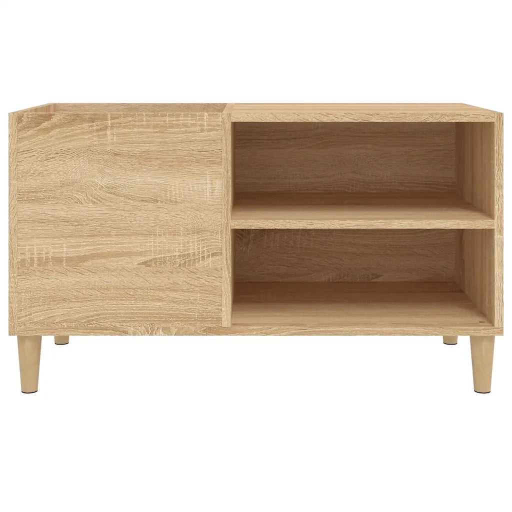 Mobile Porta Dischi Rovere Sonoma 84,5x38x48 Legno Multistrato CFW8375921