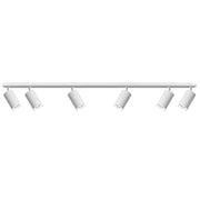 Plafoniera/Applique 6 faretti GU10 bianca Turyn Polux