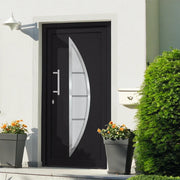 Porta di Ingresso Antracite 88x200 cm 279211
