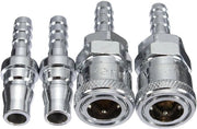 Connettore Gasslang con rilascio rapido 8 mm per BBQ e caravane