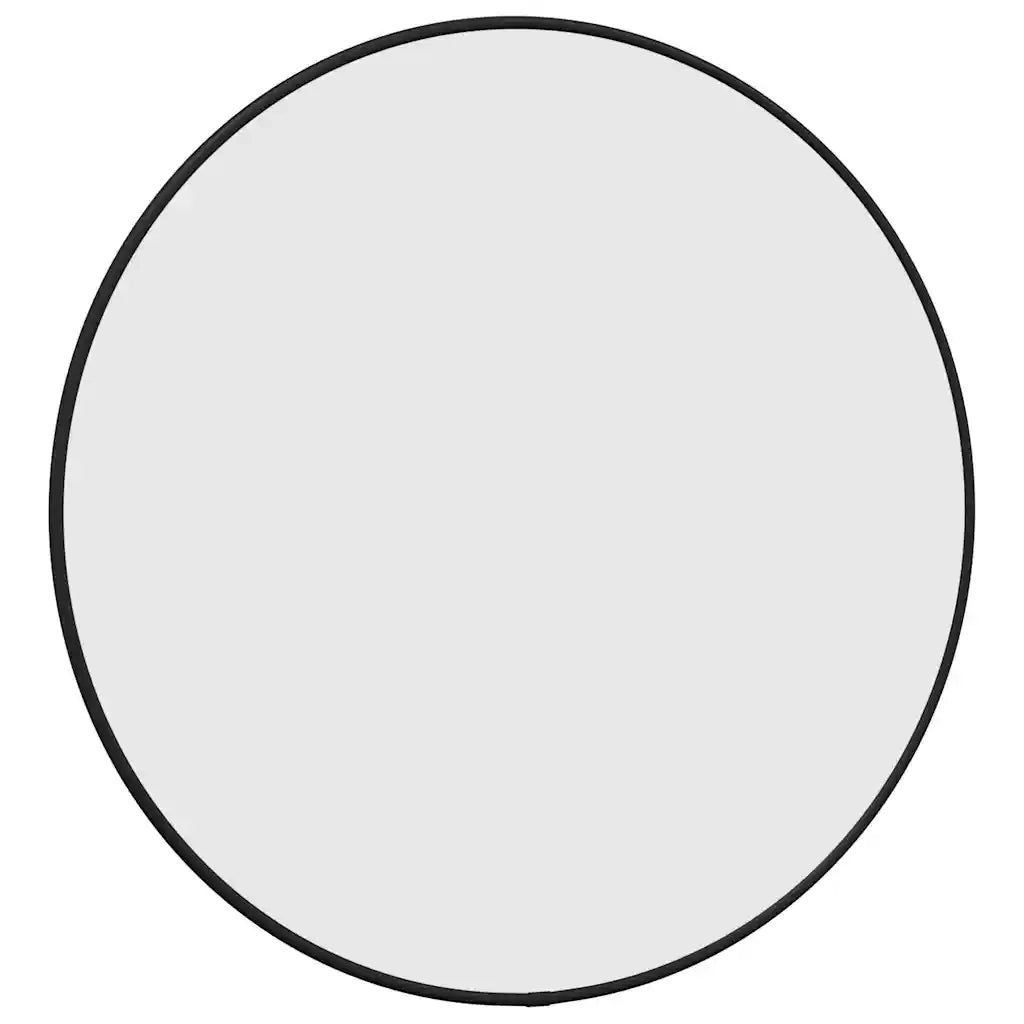 Specchio da Parete Nero Ã˜ 50 cm Rotondocod mxl 120862