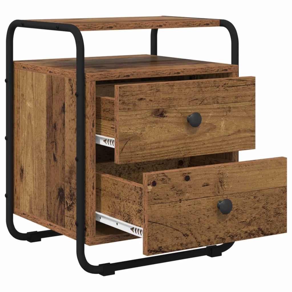 Armadio da Notte Legno antico Legno ingegnerizzato 8007631