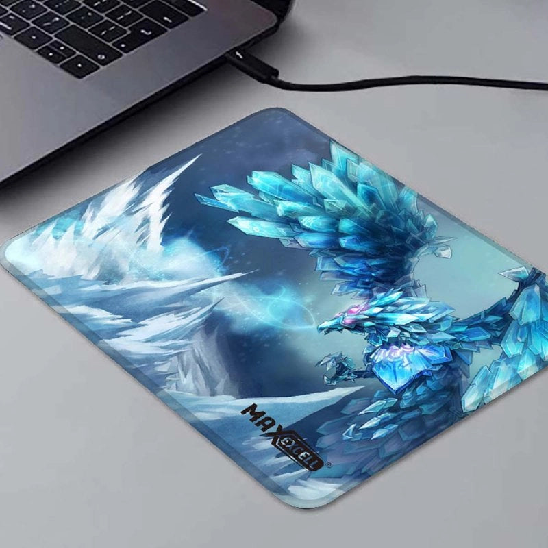 Tappetino Mouse Mousepad da Scrivania Disegno Casuale Misura 25 x 29 cm Fondo in Gomma Antiscivolo