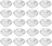 Tin per cupcakes e non-stick con forma di tartaletta - 30 pezzi di utensile da forno