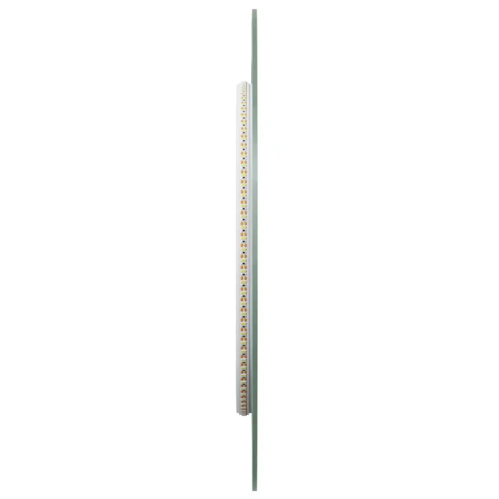Specchio da bagno LED Trasparente 90 x 40 cm vetro temperato 42045854