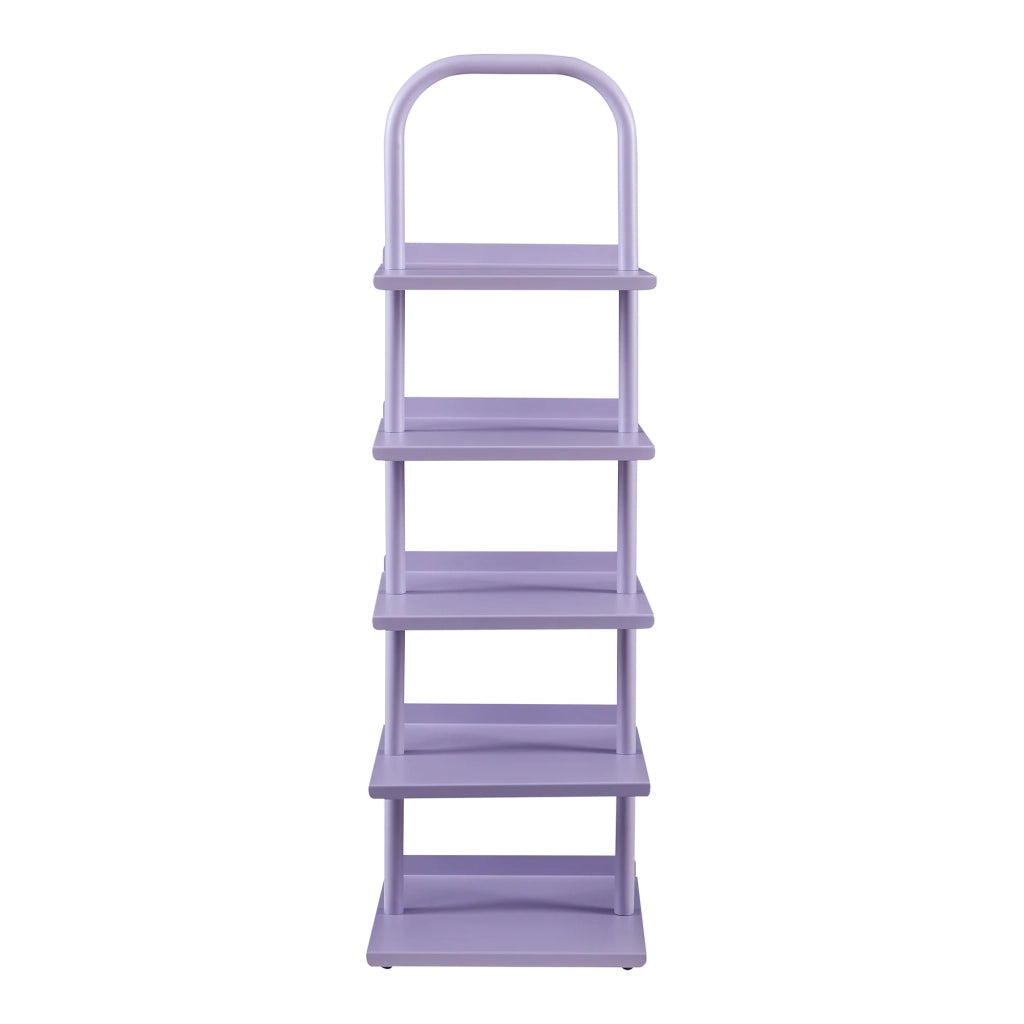 Scaffale dal design senza tempo per soggiorno/camera da letto mobiletto portascarpe per bambini acciaio viola 03_0011324