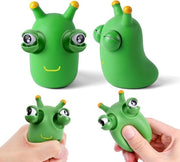 Stressbal per adulti con occhi gonfi - Insetti divertenti knijpspeelgoed stressbal (2 pezzi)