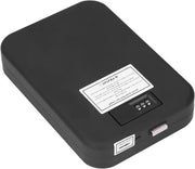 Cassaforte Biometrica Portatile - Sicura - Accetta Carte di Credito - Contanti - Telefoni Cellulari - Oggetti di Valore.
