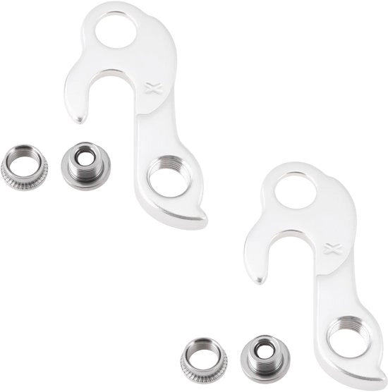 Sostegno Derailleur - Modello GH-036 - Alluminio - 64mmx27mm - Montaggio 9mm - Compatibile con Bianchi/Winora - Progettato per durata - Sostegno Derailleur per Bicicletta