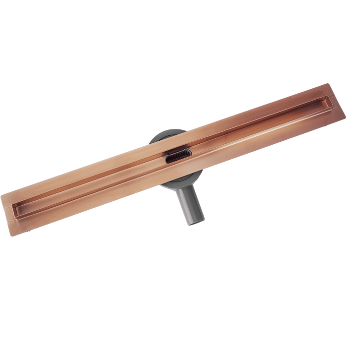 Scarico Lineare Rea Neox Slim Pro Brushed Copper 100