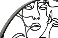 Orologio da Muro Faces Ø 50x3,5 cm in Ferro