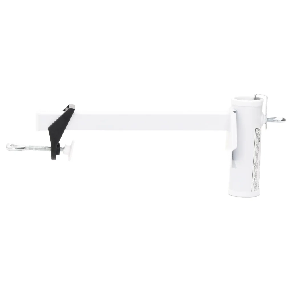 Morsetto per Ombrellone da Balcone Bianco 38 mm in Acciaio CFW9649778