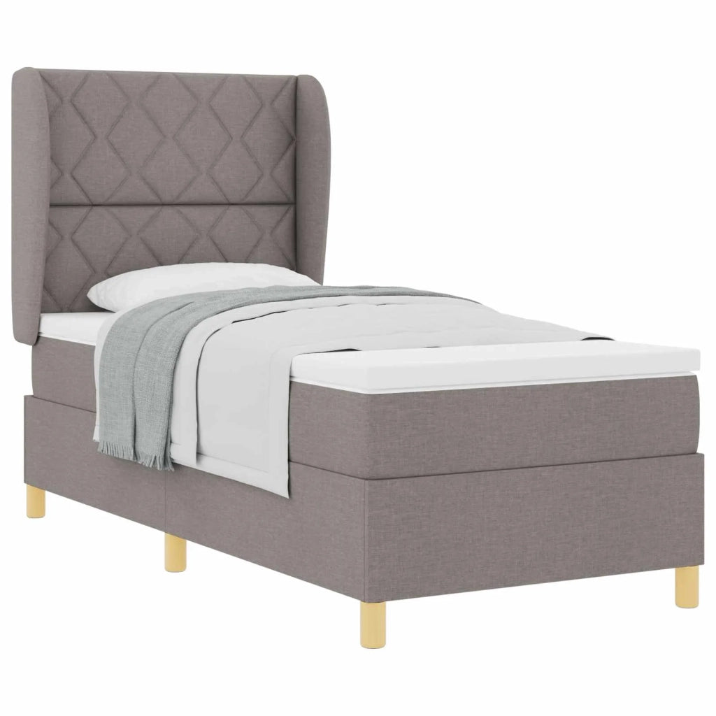 Letto a molle con materasso Talpa 200 x 100 cm Tessuto 3340806