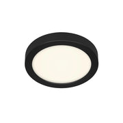 Plafoniera Contemporanea Fire Black Metallo Nero Led Integrato 16,5W 4000K
