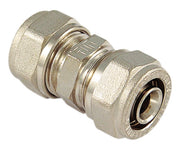 RACCORDO DIRITTO DOPPIO 16X16 P/MULTISTRATO- TIEMME- 10,0 pz