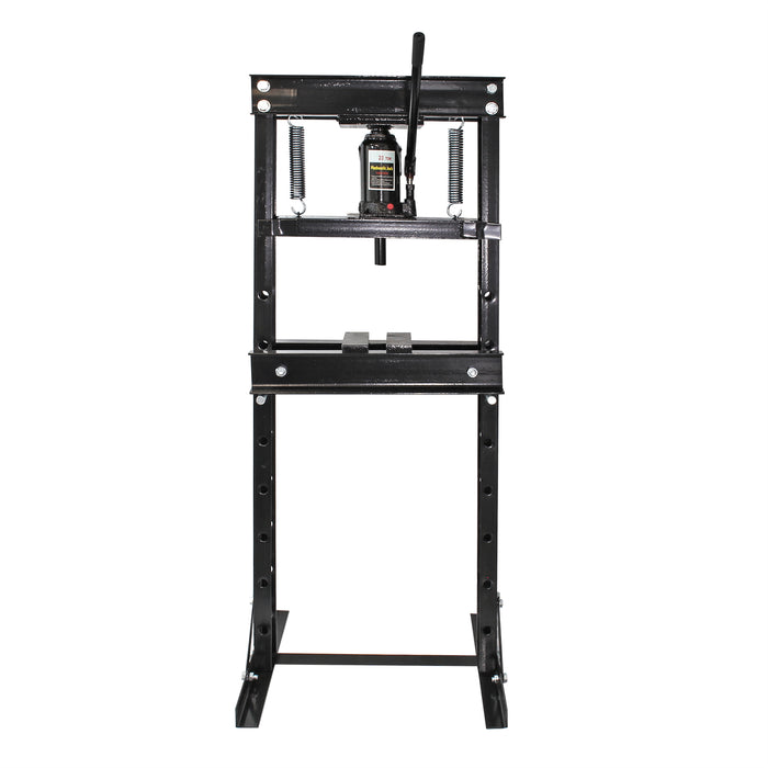 Pressa idraulica da officina 20t Black Edition Pressa a telaio per cuscinetti