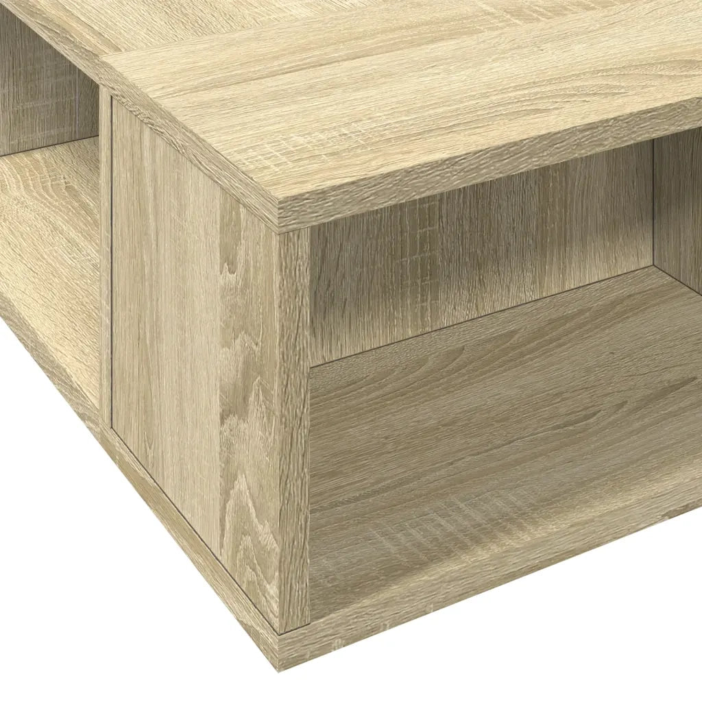 Giroletto-Struttura Letto Rovere Sonoma 100x200 cm in Legno Multistrato 807352