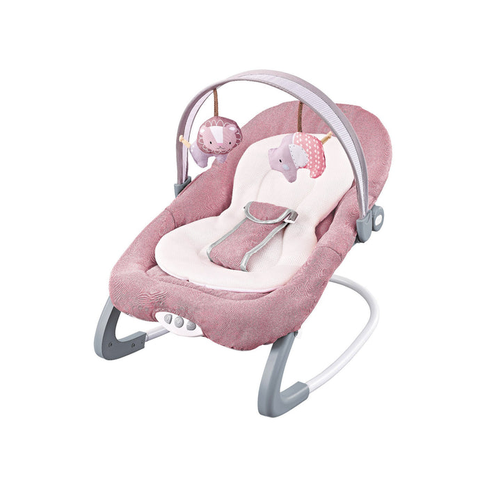 Sdraietta Dondolo con Musica per Bambini 60x68x42 cm  in Acciaio e Poliestere Baby Soft