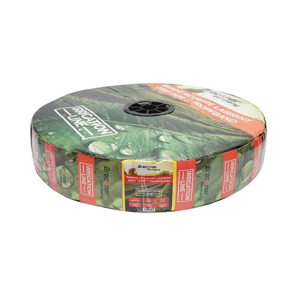 Manichetta Gocciolante irrigazione a goccia 1000 mt. 2L/h, ∅16mm. Passo 10cm Breckner Germany