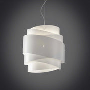 Lampadario a sospensione BEA una luce Bianco diametro 40x h39 cm