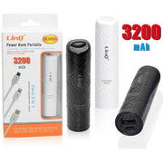 Trade Shop - Power Bank Batteria Esterna Portatile Ricaricabile 3200mah Con Cavo 3in1 Ts-3200+ -
