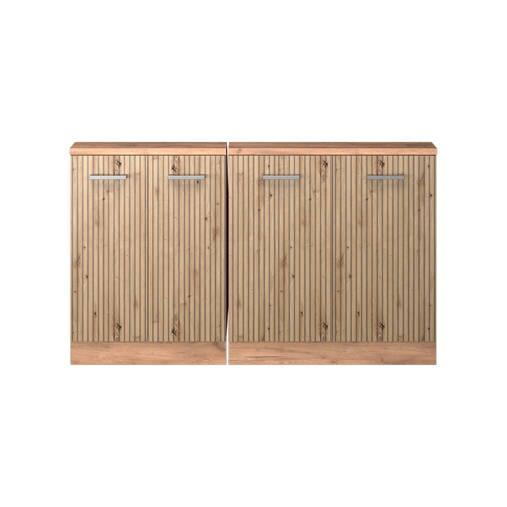 Vicco Set di mobili sottotetto Rovere artigianale/rovere Goldkraft Set di 2