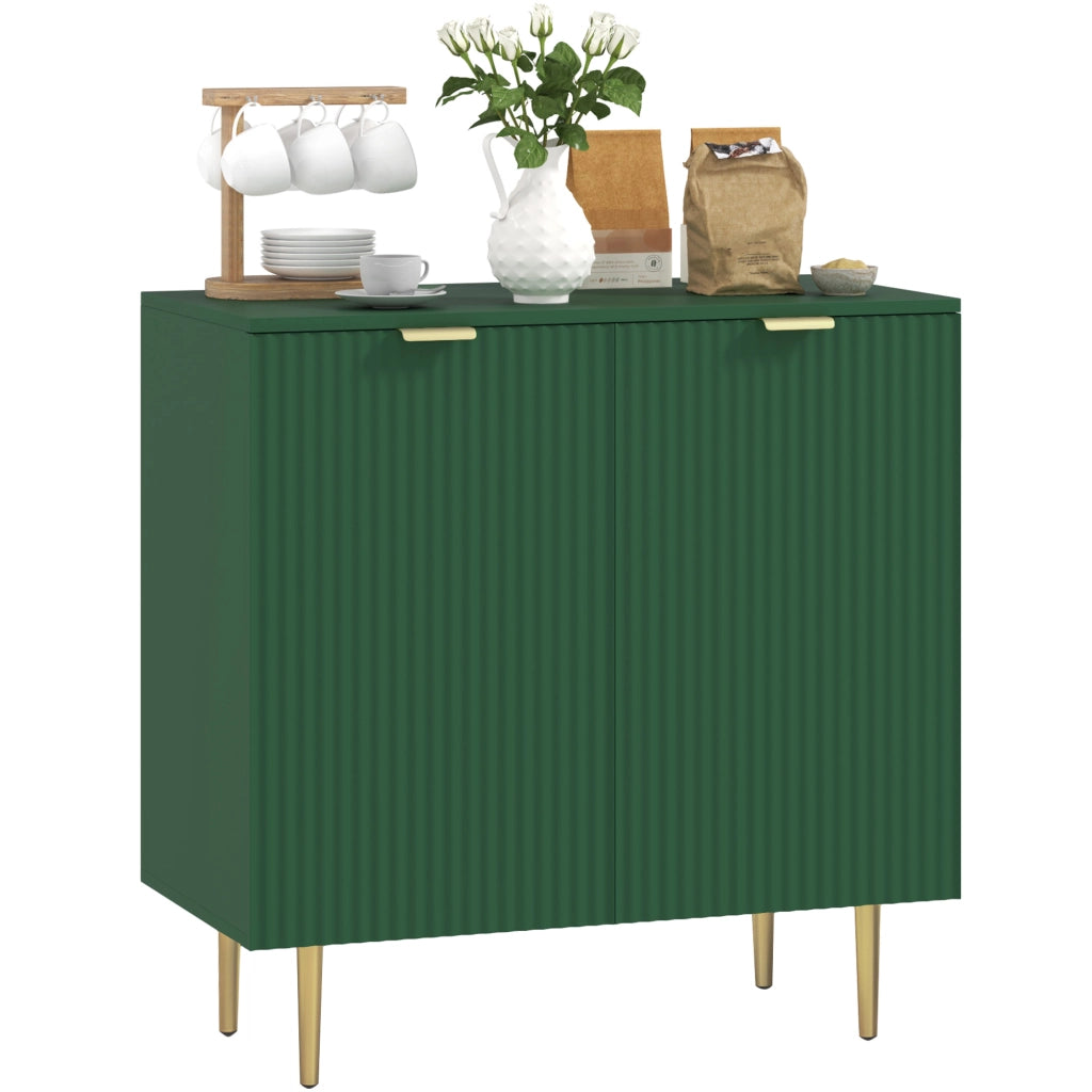 Buffet Cucina ¨C zephmum ¨C Verde Oliva Legno 80x40x80