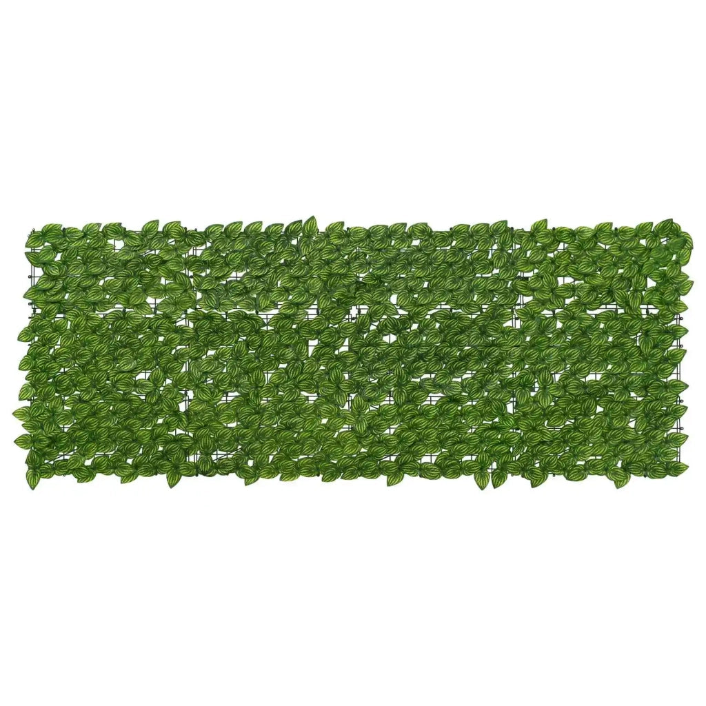 Schermo per balcone con foglie Verde e Giallo 200 x 75 cm 42040637