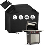 Grill cap, copertura gasgrill, 210D Oxford, guanti da barbecue, impermeabile, copertura gasgrill, protezione gasgrill, vettura grill, copertura grill, dimensioni 145 x 61 x 117 cm