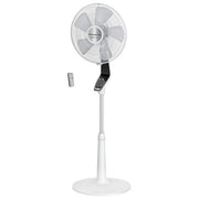 Rowenta Ventilatore a Piantana Turbo Silence Extreme VU5690F0 Nero-Bianco per una Freschezza Ottimale e Silenziosa in Casa