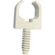 SET 15 CLIPS A SCATTO PER TUBI DA D.25MM