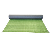 Tappeto di erba artificiale verde 2x30 m, filo 7 mm, 2 strati PP e rete PU: