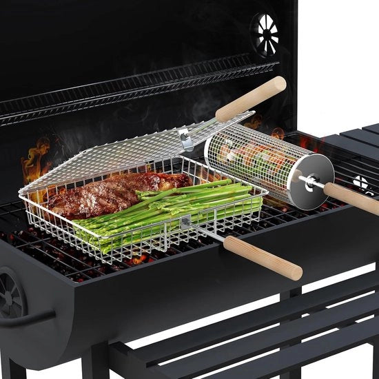 Impianto Grill per Verdure - 1 Pezzo - Acciaio Inossidabile