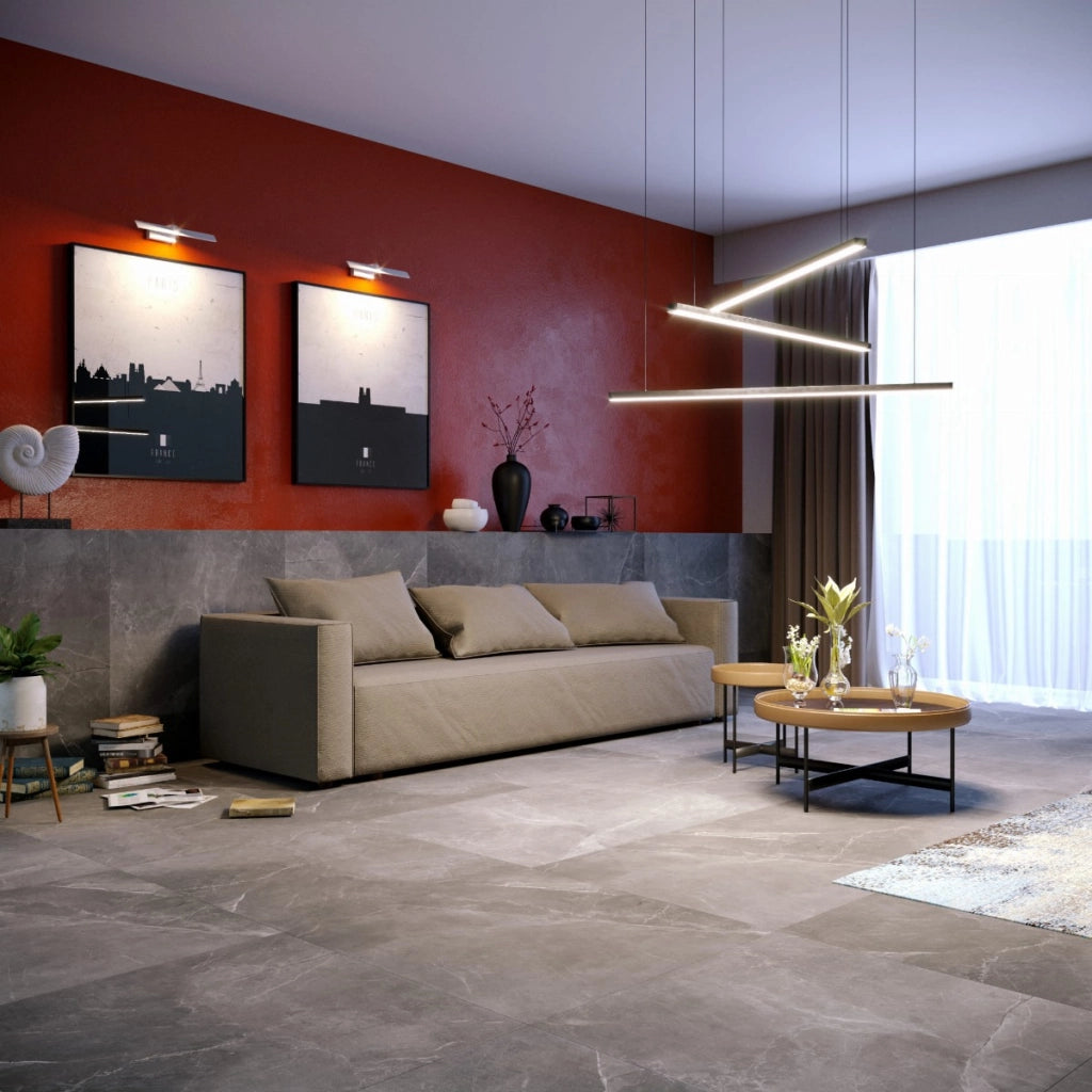 Lampada a sospensione Trio Maxlight LED 36W nera dimmer