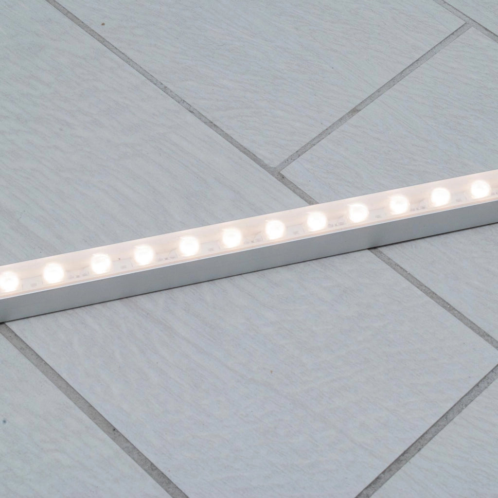 Wall Washer flessibile barra luminosa 24V IP67 striscia LED 24W / MT luce angolo 30 gradi esterni giardino facciata edifici barche 1 METRO 3000K