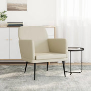 Poltrona Crema 61x78x80 cm Similpelle 351393