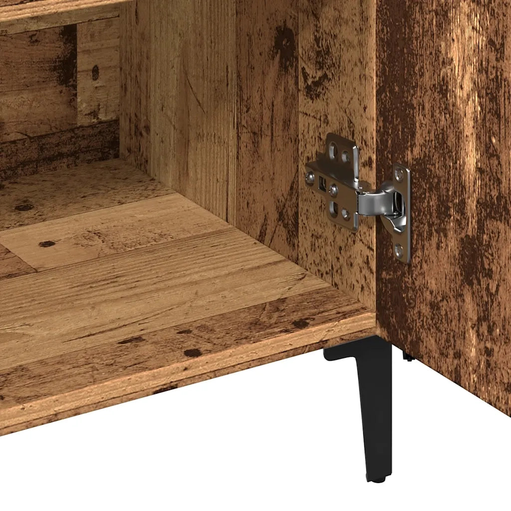 vidaXL Credenza Legno Antico 100x36x60 cm in Legno Multistrato