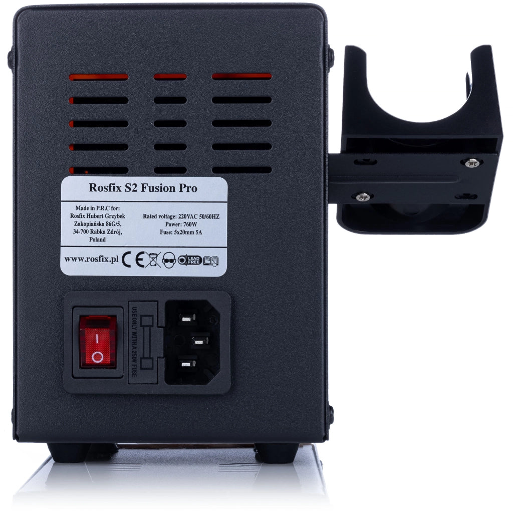 Stazione Saldante 2 in 1 Rosfix S2 Fusion Pro – 760W, Hot Air 700W, Saldatore 60W, LCD, ESD Safe, Calibrazione