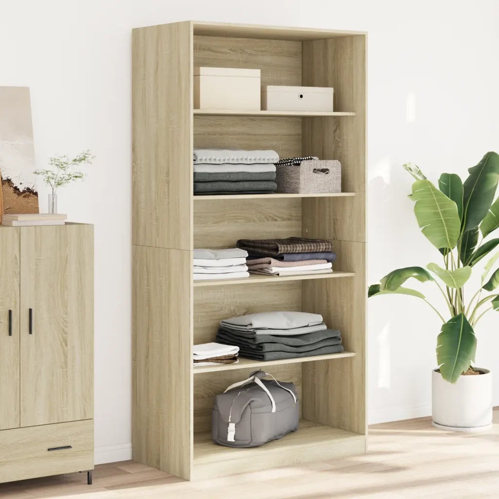 Armadio Rovere Sonoma 100x50x200 cm in Legno tecnico 3307731