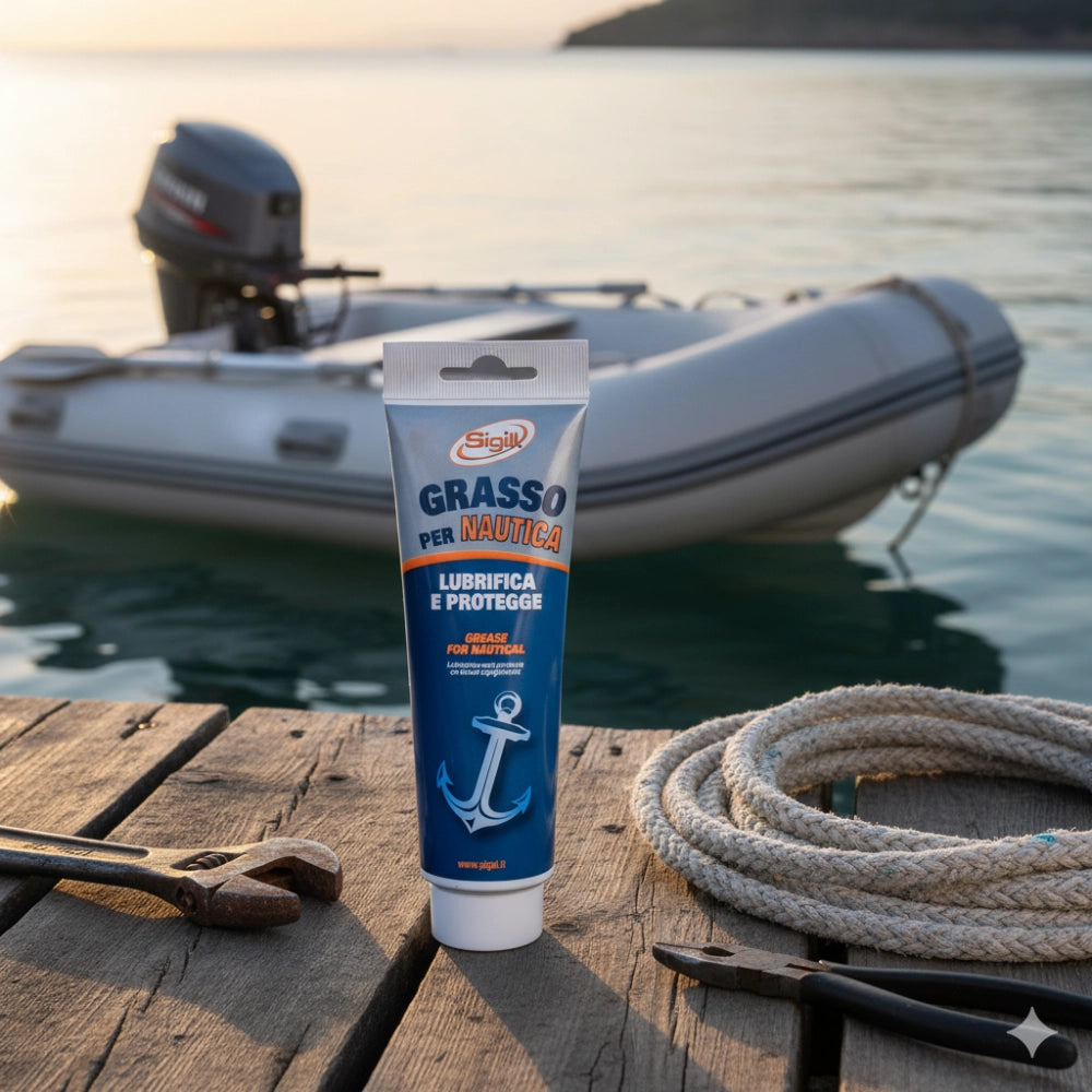 Grasso per nautica lubrifica e protegge anticorrosivo 125 ml