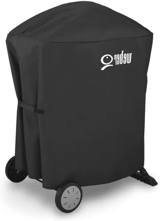 Barbecuehoes Premium Protezione Portatile - Serie Q 100/1000 - Resistente all'Umidità e UV - Acqua Impermeabile - Nero (7117)
