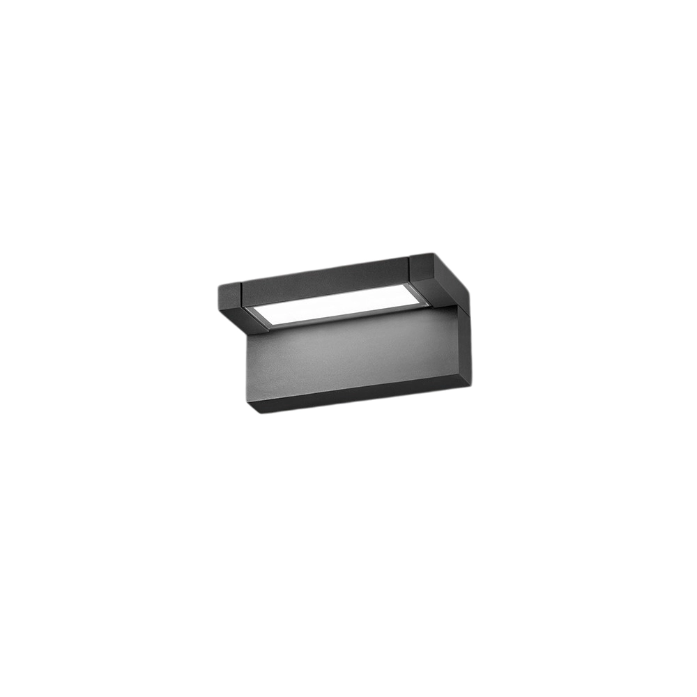 Display - Applique Led da parete 36W CCT 3000K-4000K, Orientabile 340°, 2900 lm, IP65, 36cm, Antracite - Perenz