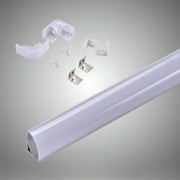 Trade Shop - Profilo Alluminio 2 Mt Angolare Copertura Opaca Per Strip Led Strisce Al-04 -