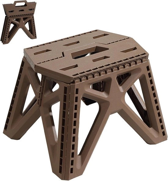 Schiaccia-Trappola 9" - Antiscivolo - Sostiene 200 kg - Spaziale - per Cucina, Bagno e Campeggio (Marrone)