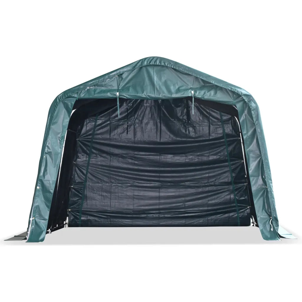 Tendone Bestiame Rimovibile PVC 550 g/m² 3,3x3,2 m Verde Scuro 3055647