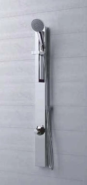 COLONNA ATTREZZATA REVOLUTION VER.A BASE MECC.CROMO - NOVELLINI