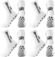 Calzettoni Antiscivolo per Calcio - Set di 4 - Dimensioni EU 39-46